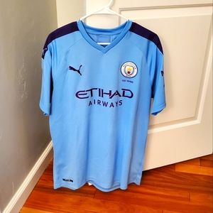 Manchester City Kevin De Bruyne Soccer Jersey XL